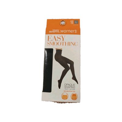 Blissful Benefits Warners L Opaque Shaping Pantyhose Women Black Den 60 Tights